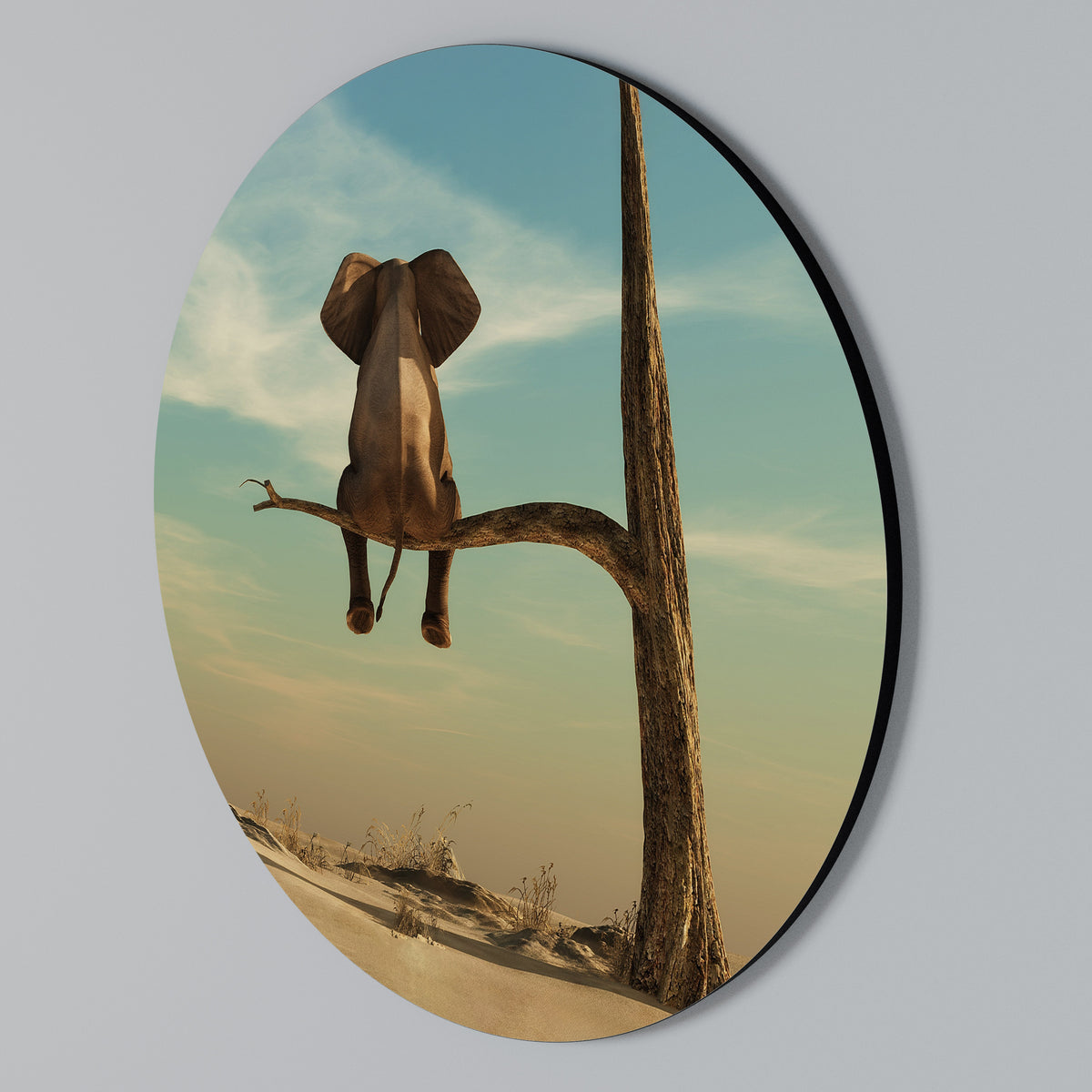 DARE TO DREAM Arte de pared redondo