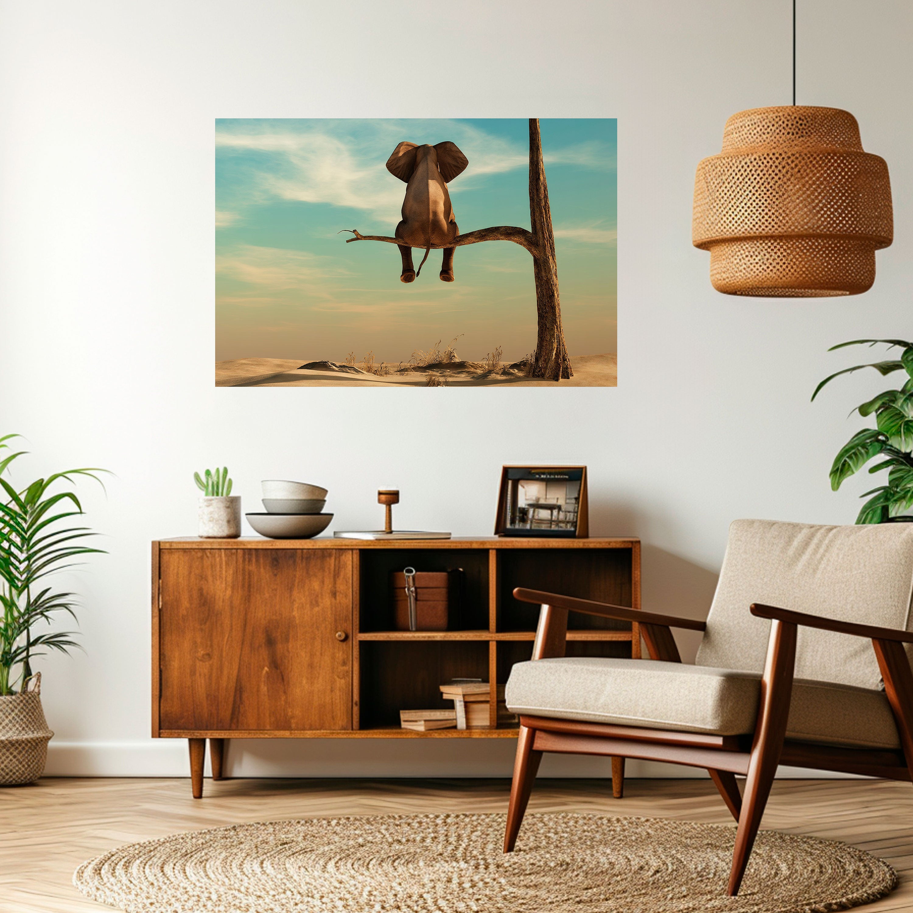 DARE TO DREAM Peel and Stick Horizontal Poster