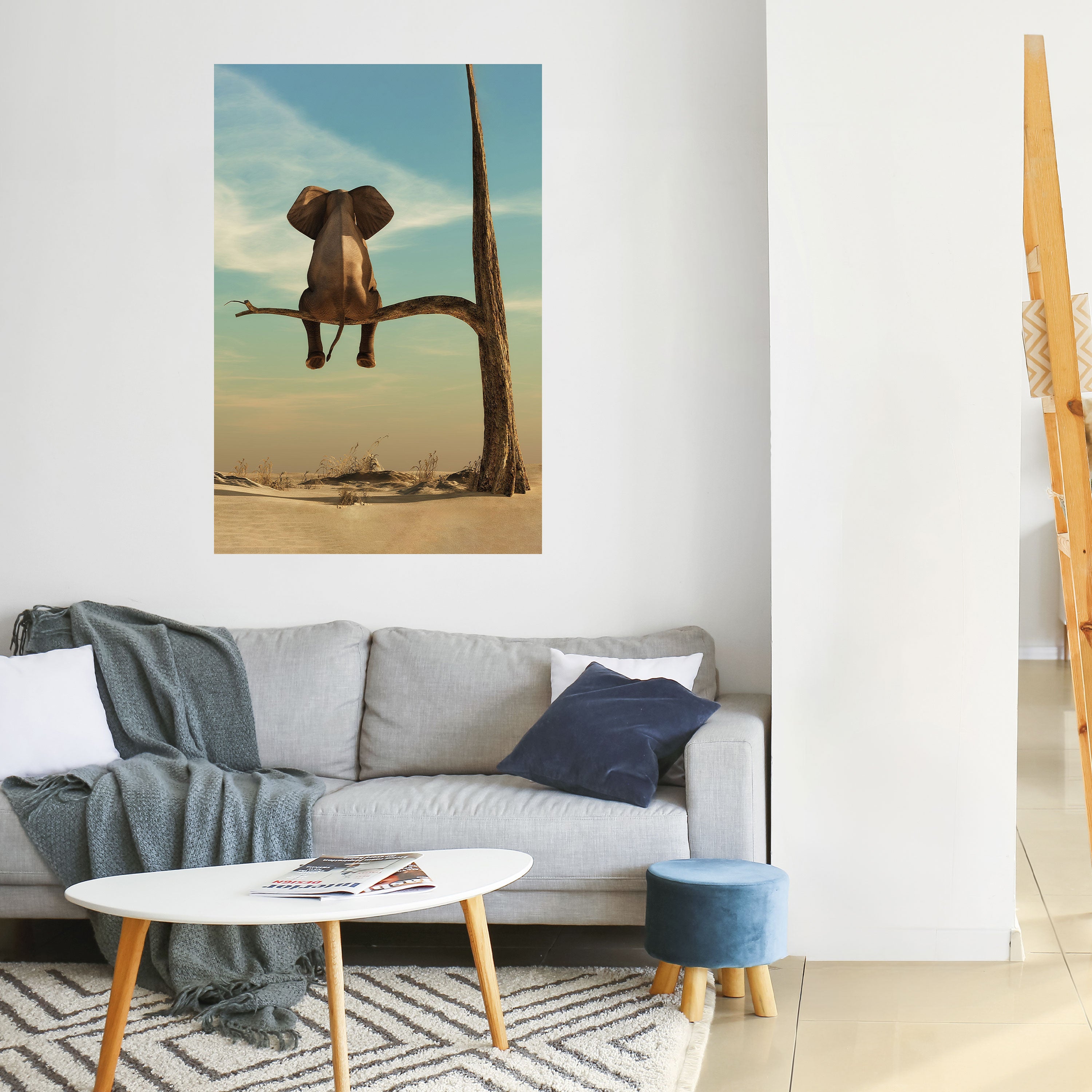 Atrévete a soñar Póster vertical autoadhesivo