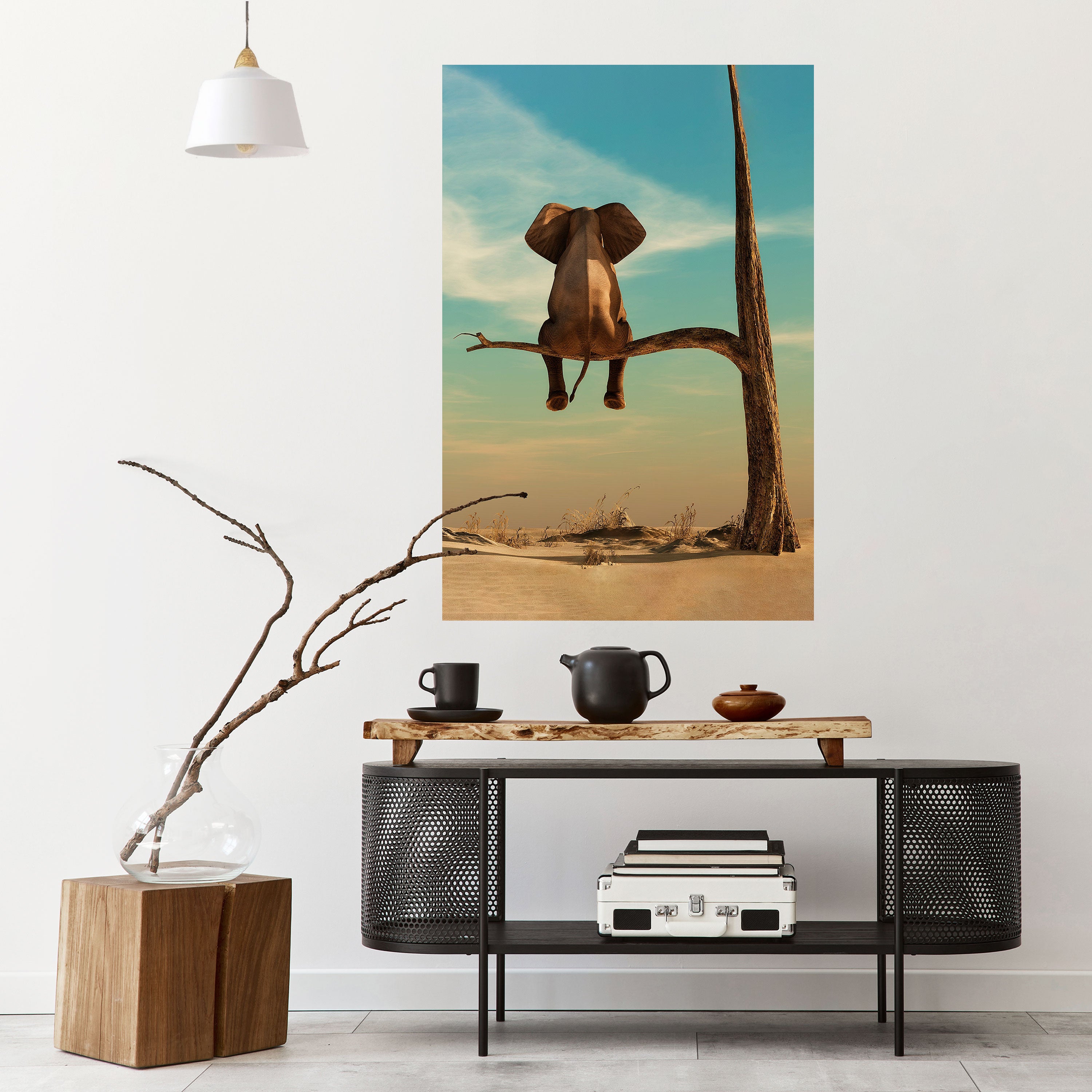 Atrévete a soñar Póster vertical autoadhesivo