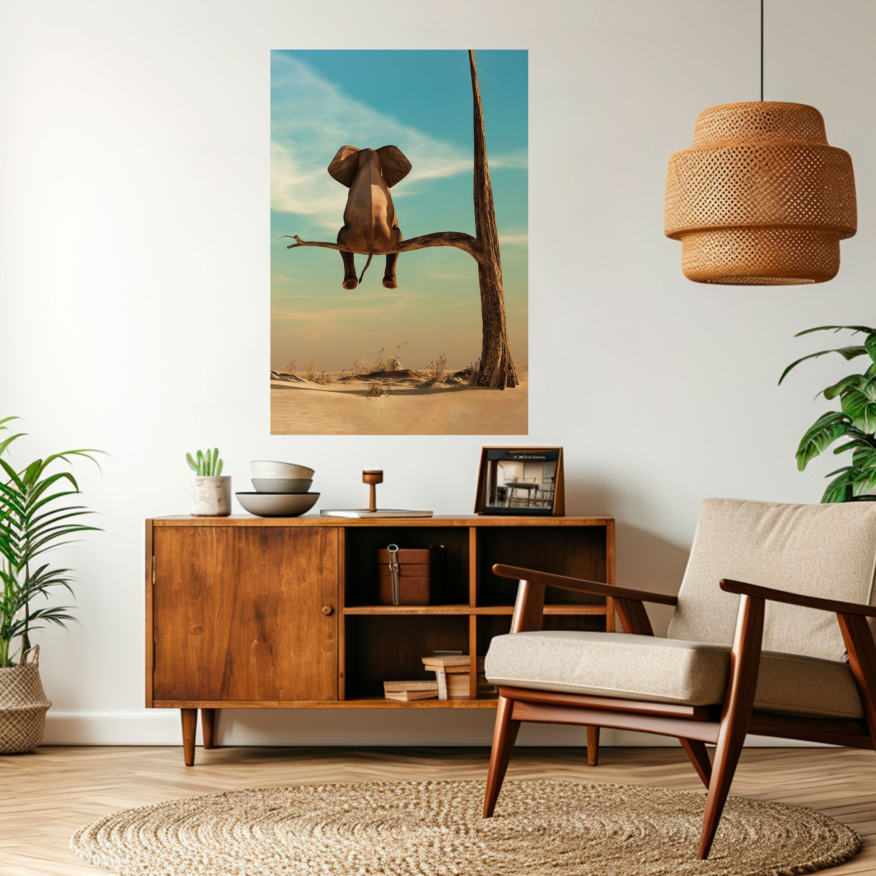 Atrévete a soñar Póster vertical autoadhesivo