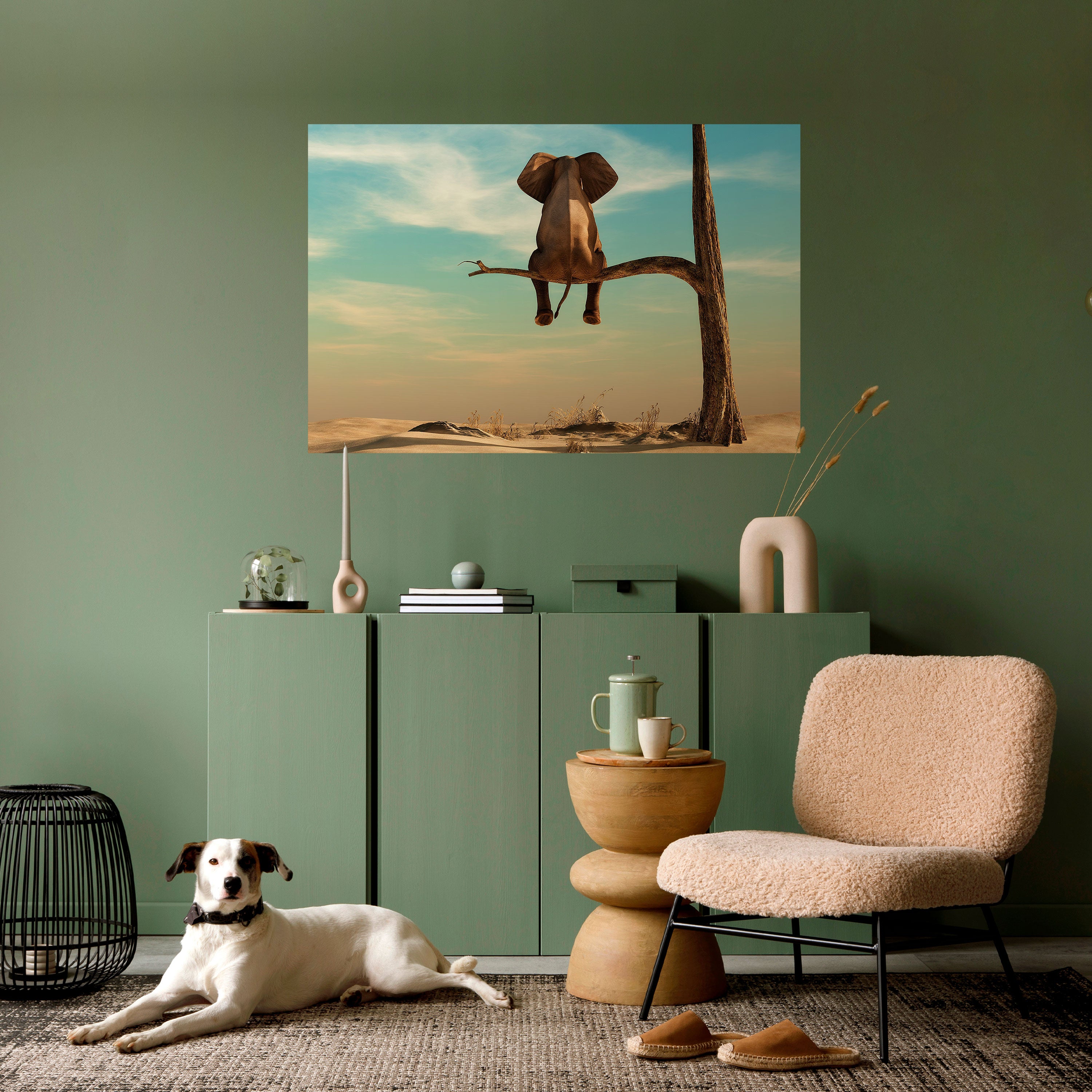 DARE TO DREAM Peel and Stick Horizontal Poster