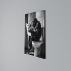 A MOMENT OF CALM Vertical Canvas Print