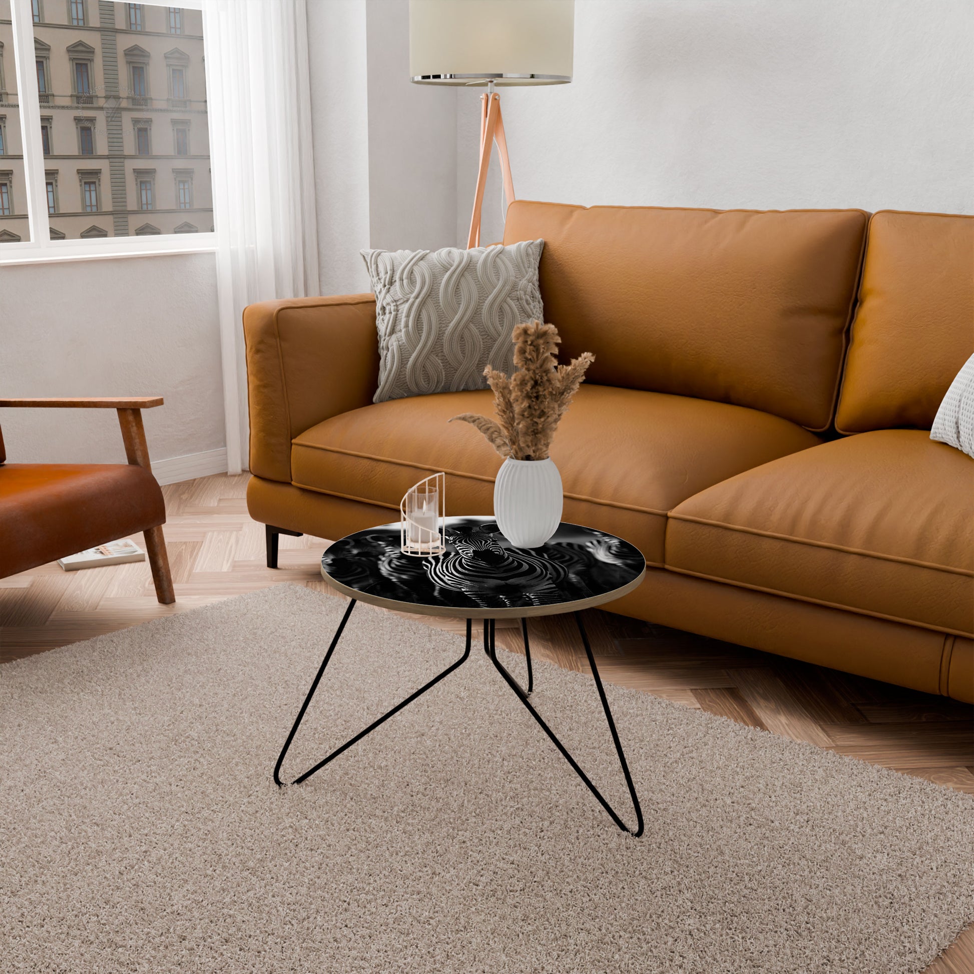 STRIPED SYMPHONY SAGA Coffee Table 60