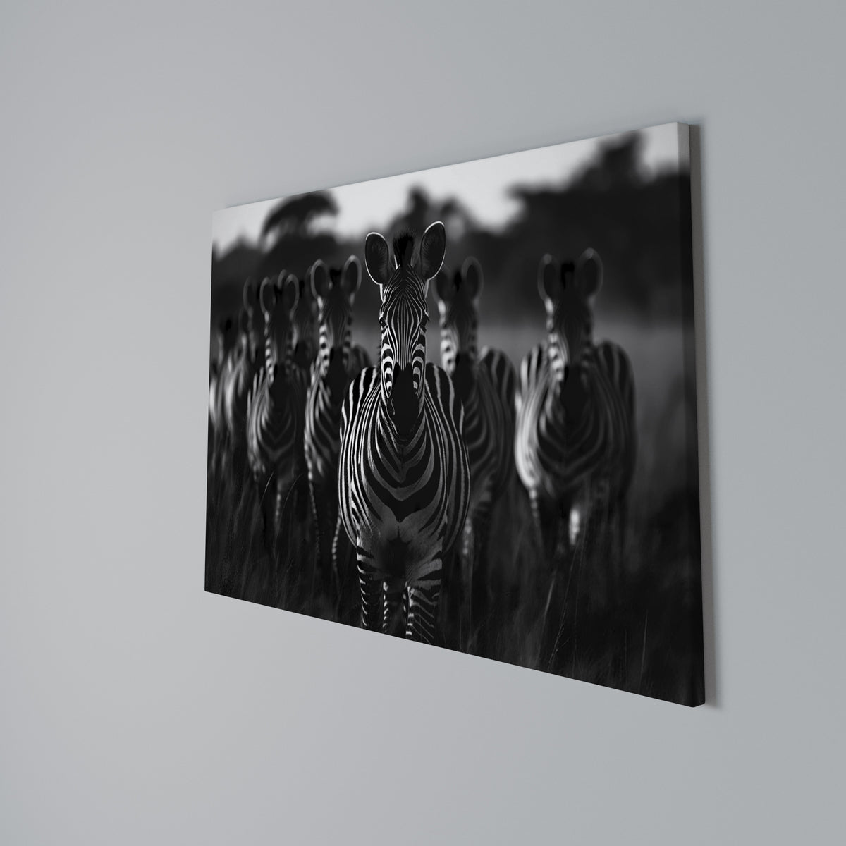 STRIPED SYMPHONY SAGA Cuadro en lienzo horizontal