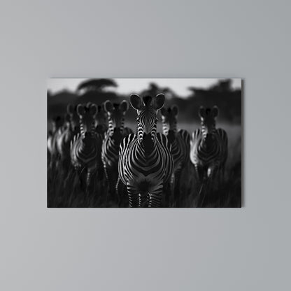 STRIPED SYMPHONY SAGA Cuadro en lienzo horizontal