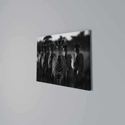 STRIPED SYMPHONY SAGA Cuadro en lienzo horizontal