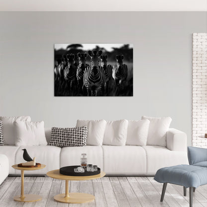 STRIPED SYMPHONY SAGA Cuadro en lienzo horizontal