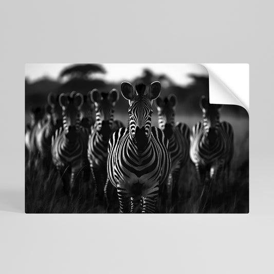 STRIPED SYMPHONY SAGA Póster adhesivo horizontal