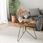 ZEBRA SUNSET SERENADE Mesa de centro