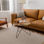 ZEBRA SUNSET SERENADE Mesa de centro