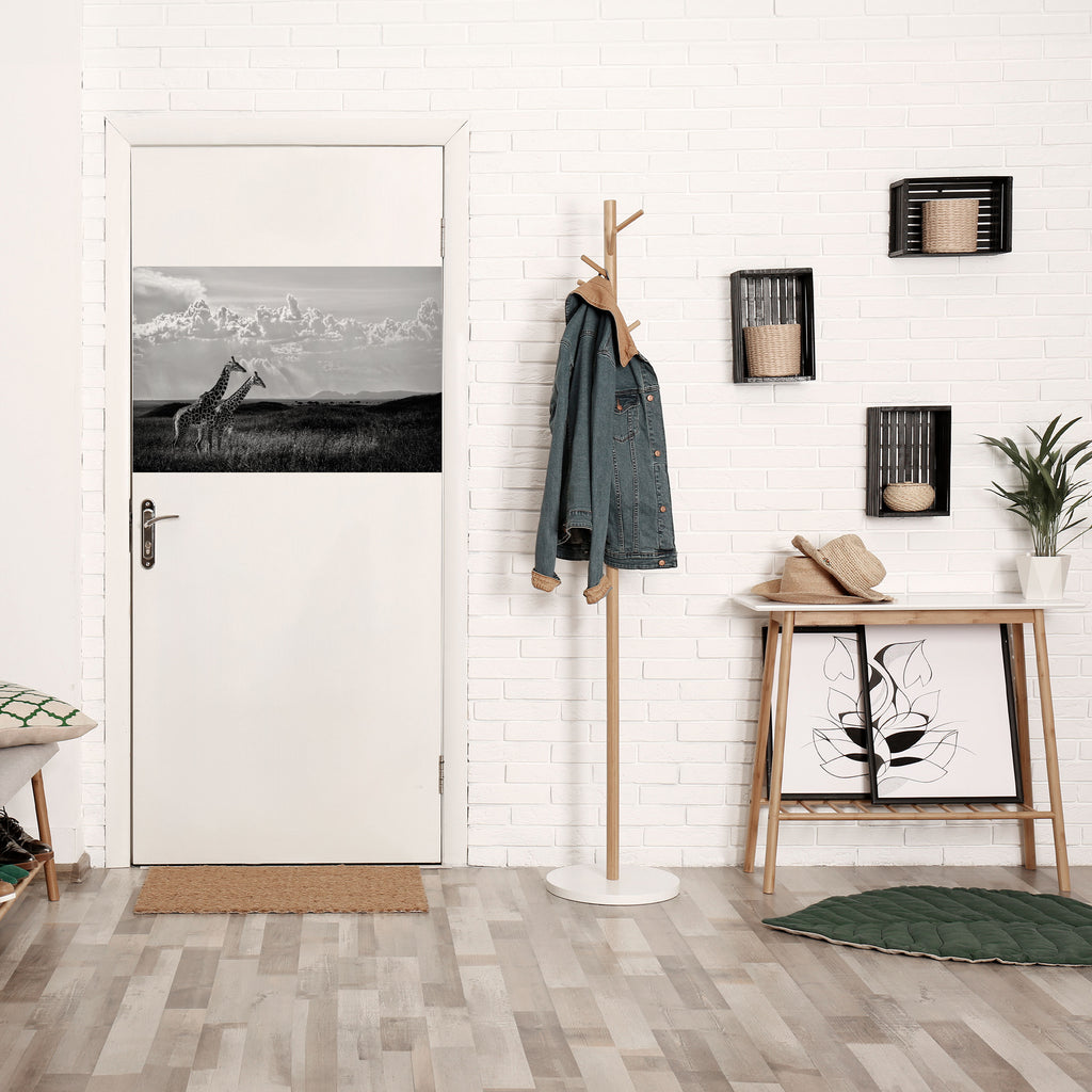 ELEGANT HEIGHTS UNVEILED Peel and Stick Horizontal Poster