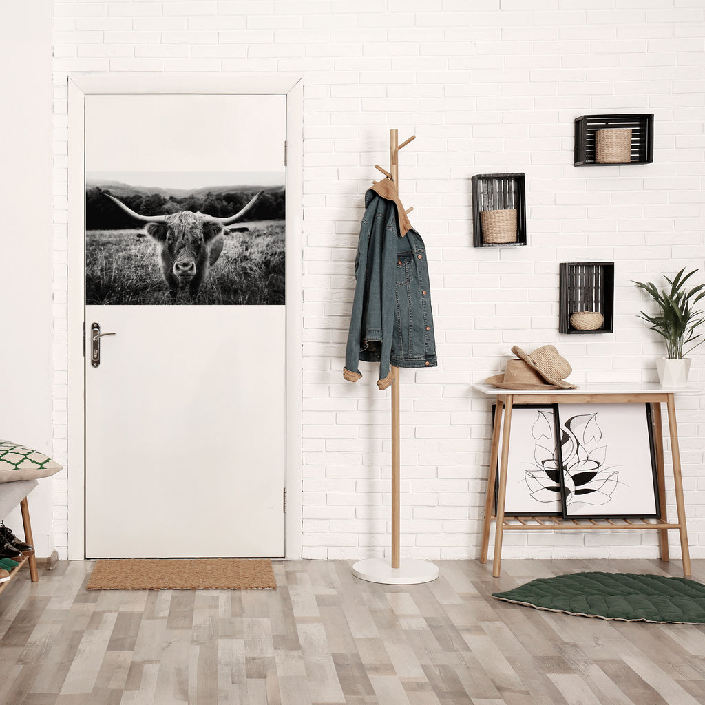 HORNED HERO IN FOCUS Peel and Stick Horizontal Poster