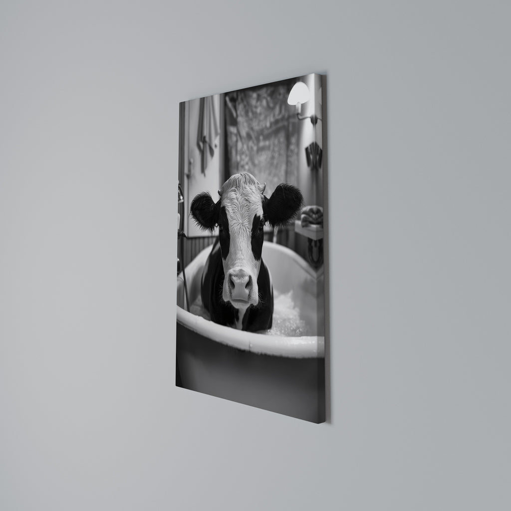 MONOCHROME MOOOD Cuadro en lienzo vertical