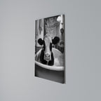 MONOCHROME MOOOD Cuadro en lienzo vertical