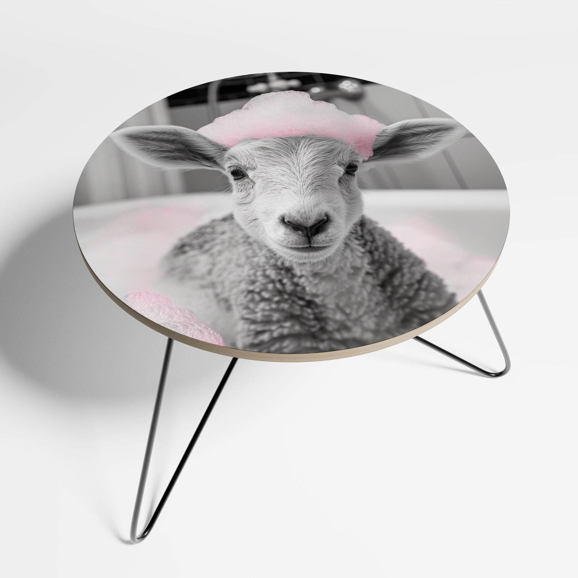 PINK CLOUD BATH TIME Coffee Table 69
