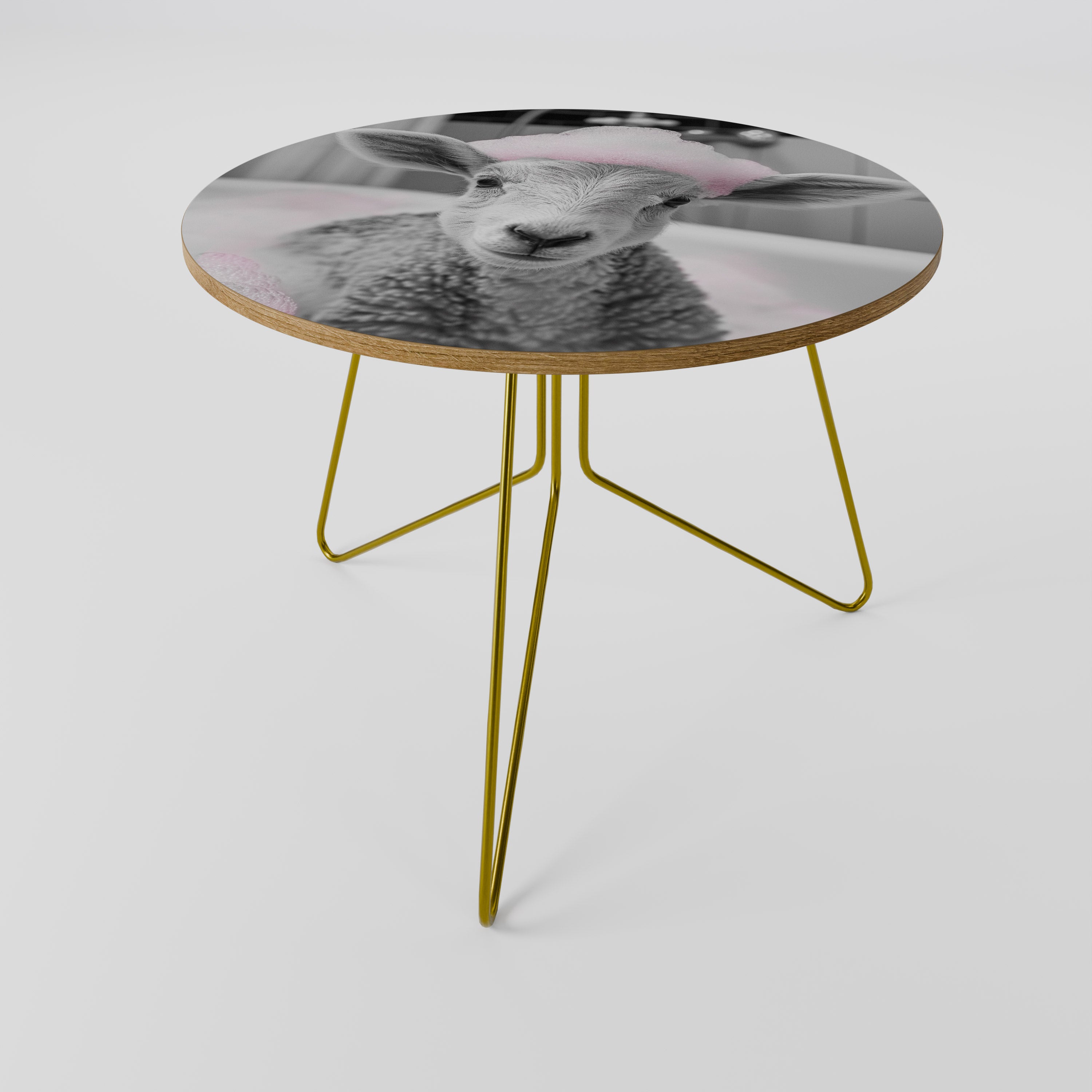 PINK CLOUD BATH TIME Coffee Table 69
