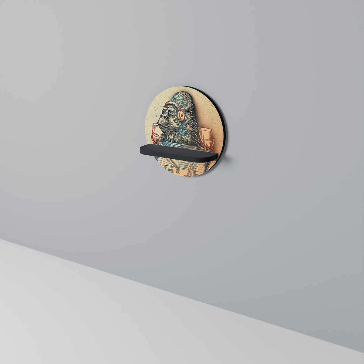 GORILLA GROOVE Estante Artístico