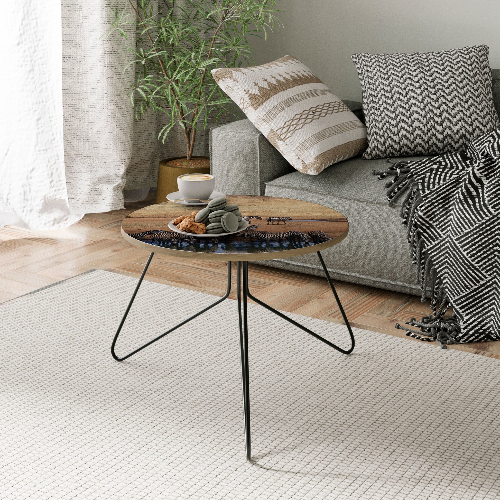 THE ZEBRA HARMONY Coffee Table 60
