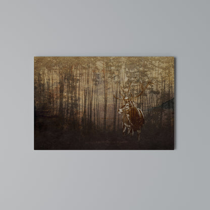 WHISPERING WOODS MYSTIQUE Cuadro en lienzo horizontal