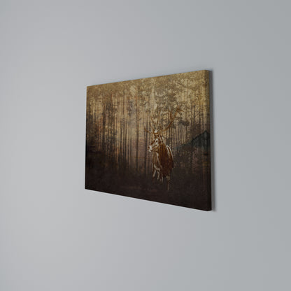 WHISPERING WOODS MYSTIQUE Cuadro en lienzo horizontal