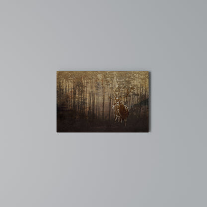 WHISPERING WOODS MYSTIQUE Cuadro en lienzo horizontal