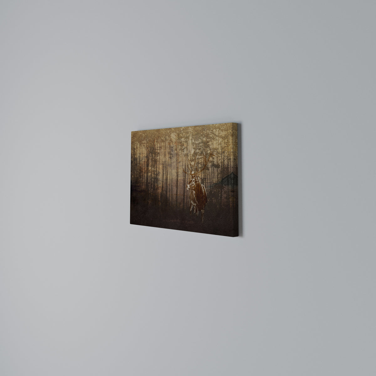 WHISPERING WOODS MYSTIQUE Cuadro en lienzo horizontal