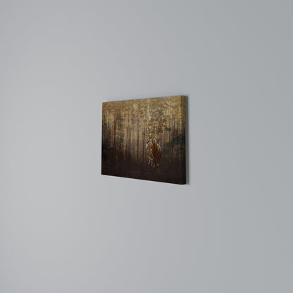 WHISPERING WOODS MYSTIQUE Cuadro en lienzo horizontal