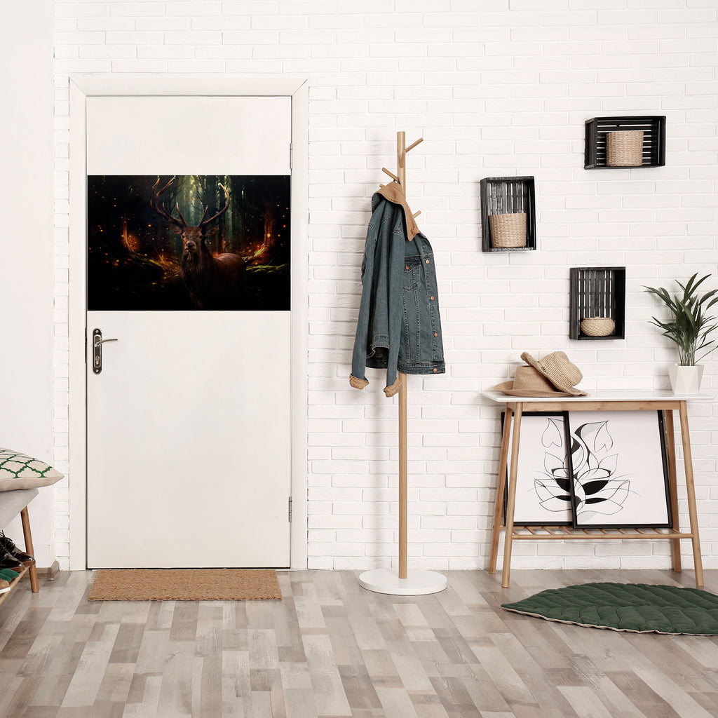ENCHANTED FOREST GUARDIAN Peel and Stick Horizontal Poster