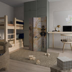 HER HIGHNESS DRAGONFLY Biombo de 3 paneles