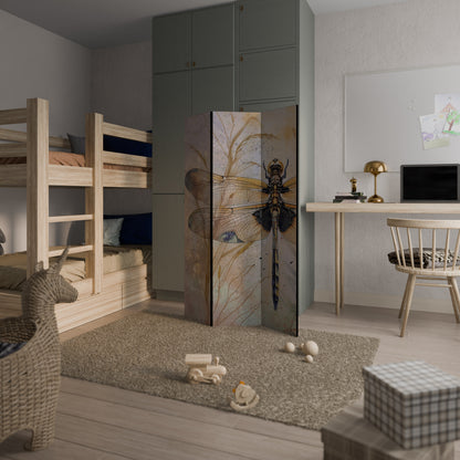 HER HIGHNESS DRAGONFLY 3-Panel Room Divider