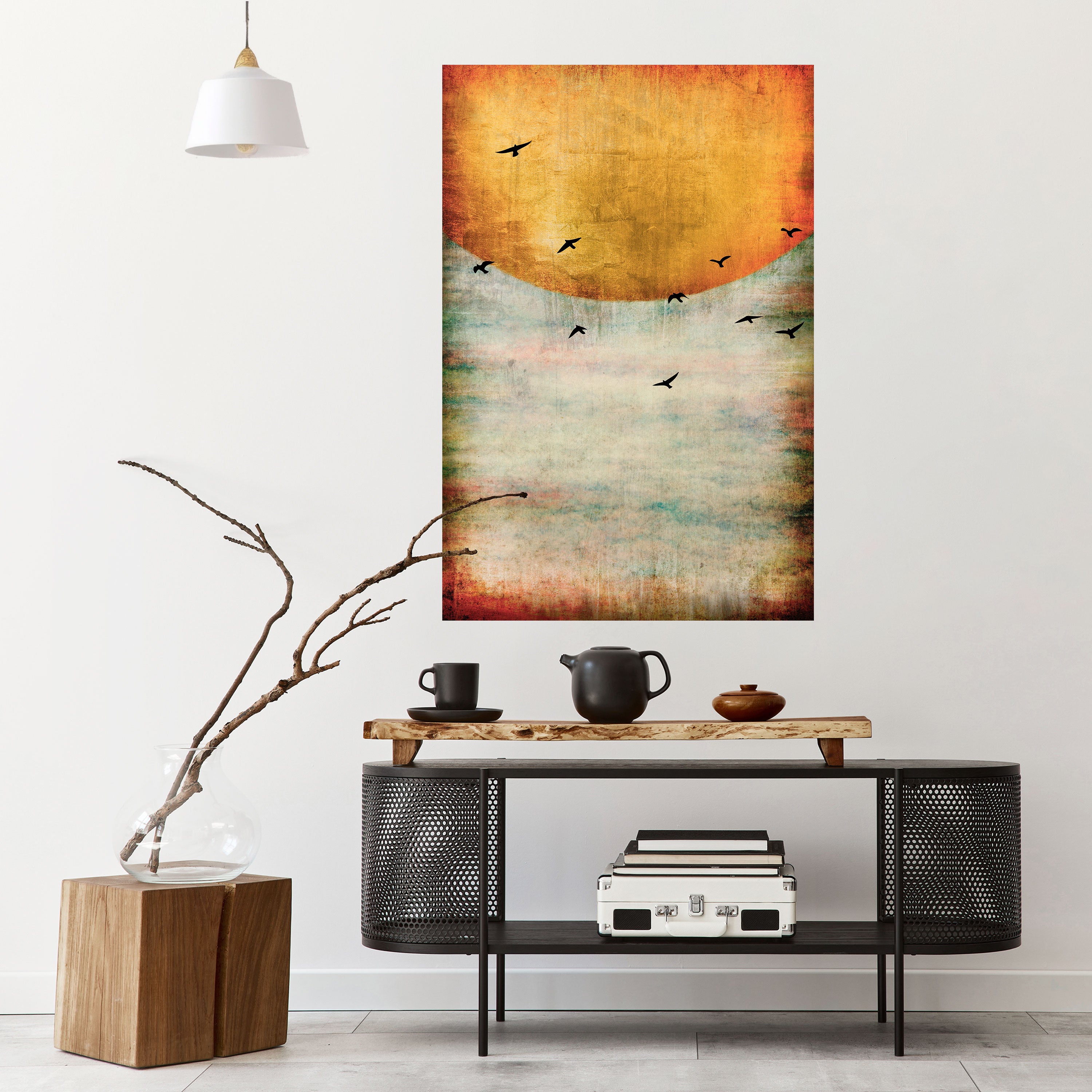 UP TO THE SUN Peel and Stick Vertical Poster