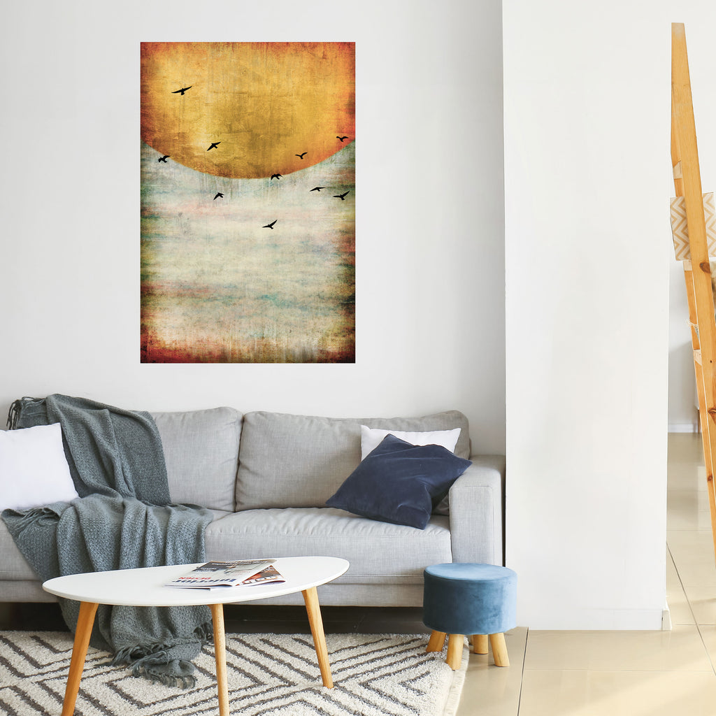 UP TO THE SUN Peel and Stick Vertical Poster