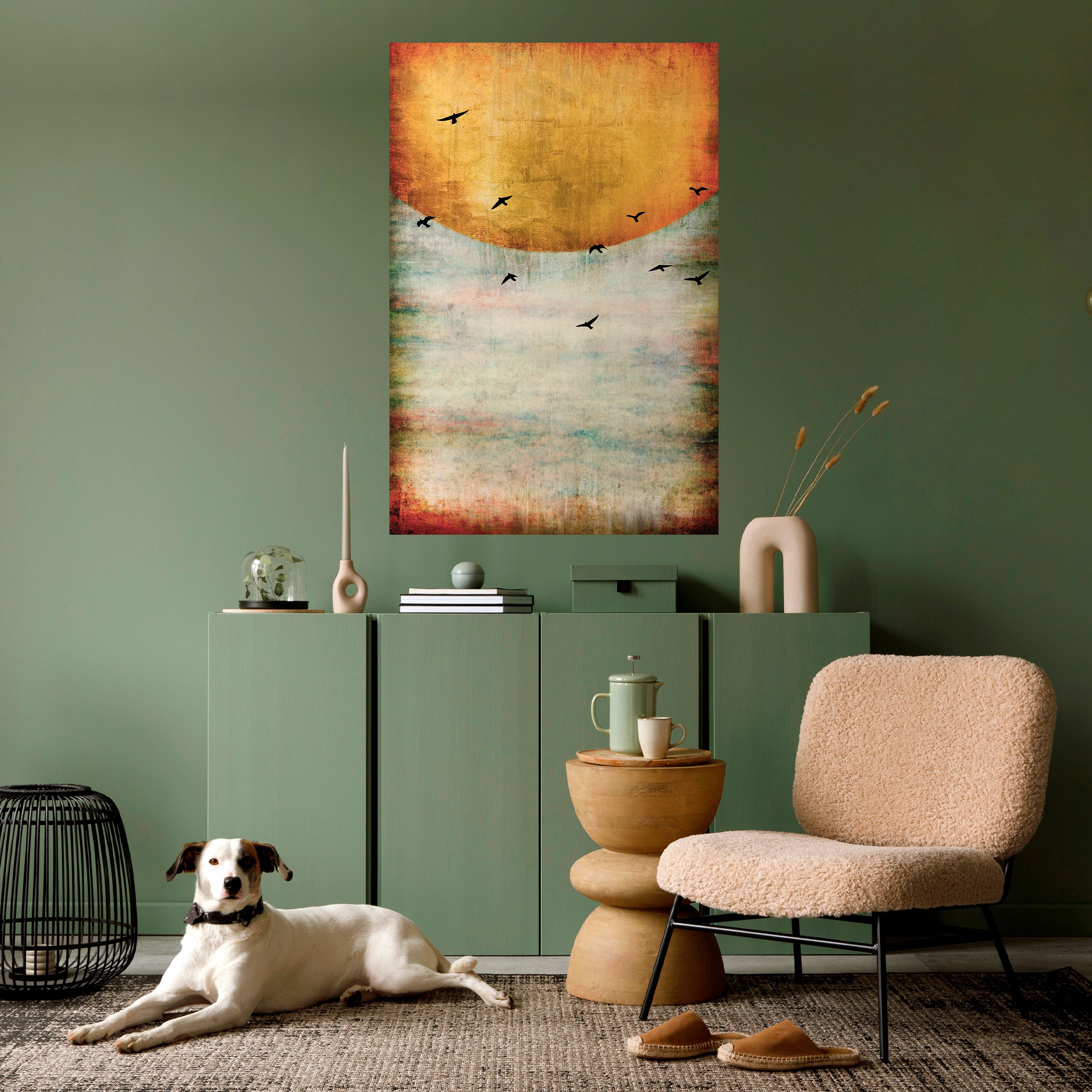 UP TO THE SUN Peel and Stick Vertical Poster