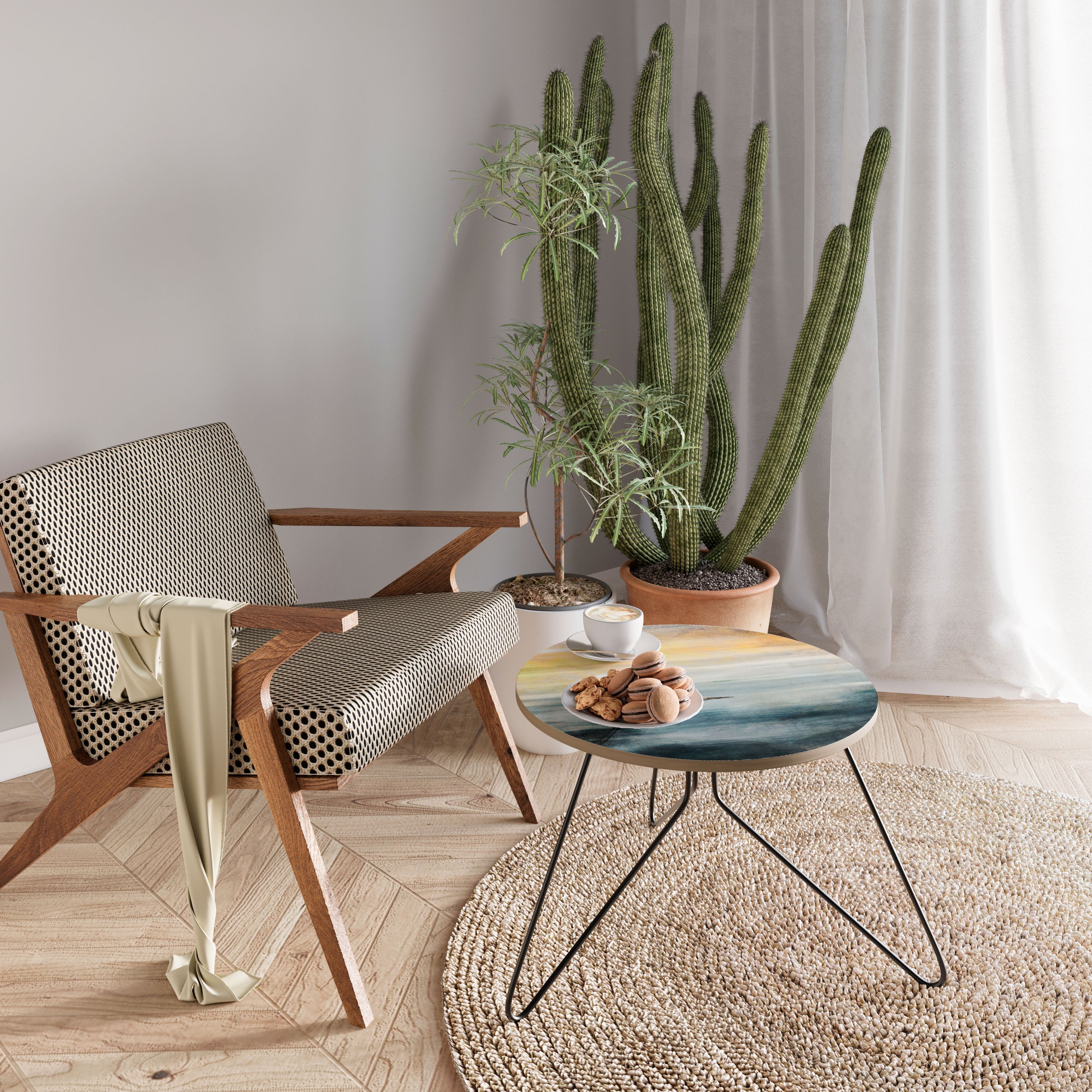 HERON IN FLY Mesa de centro