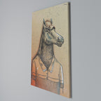 EQUINE SWAGGER Cuadro en lienzo vertical