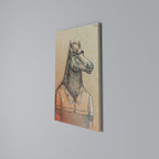 EQUINE SWAGGER Cuadro en lienzo vertical