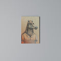 EQUINE SWAGGER Cuadro en lienzo vertical