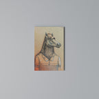 EQUINE SWAGGER Cuadro en lienzo vertical