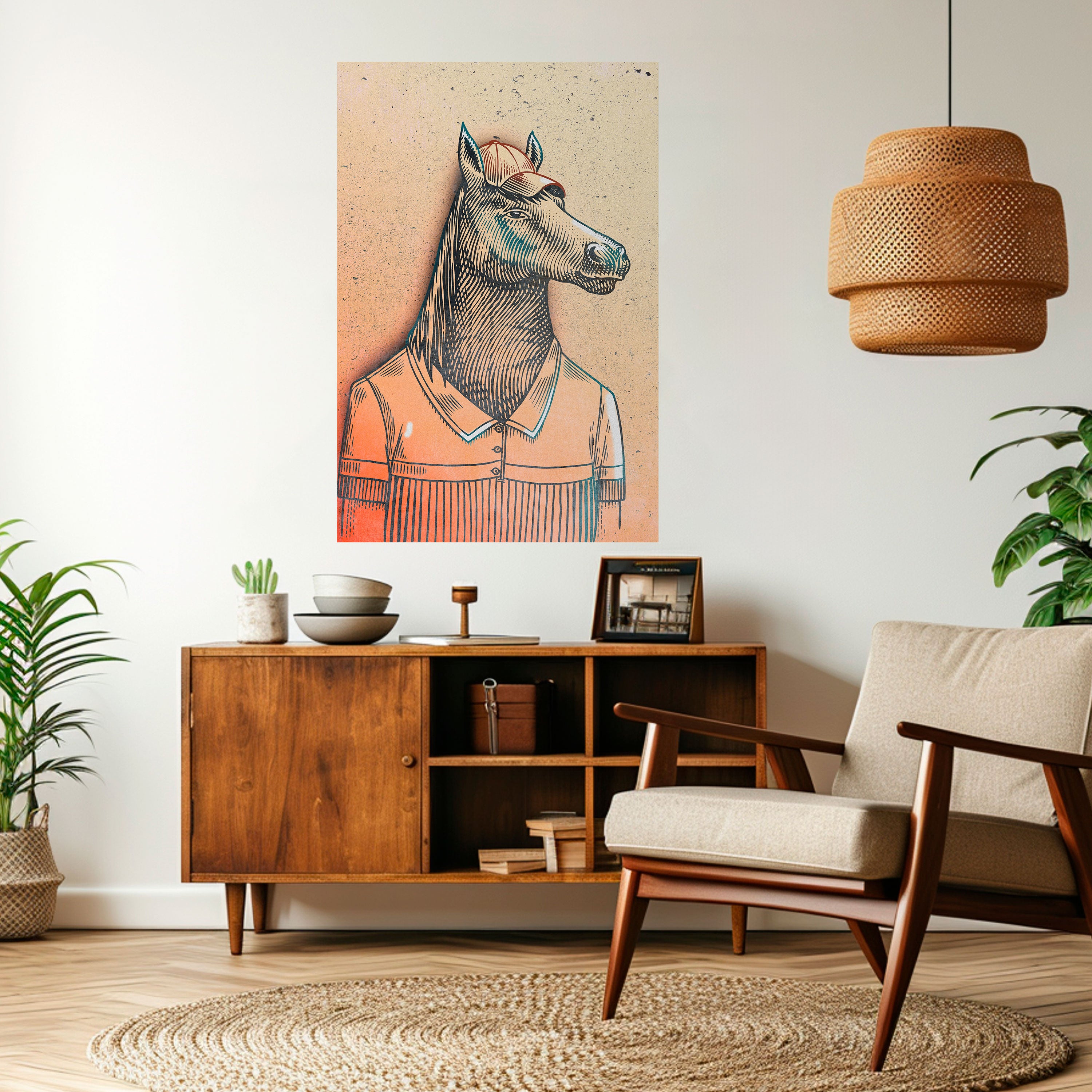 EQUINE SWAGGER Peel and Stick Vertical Poster