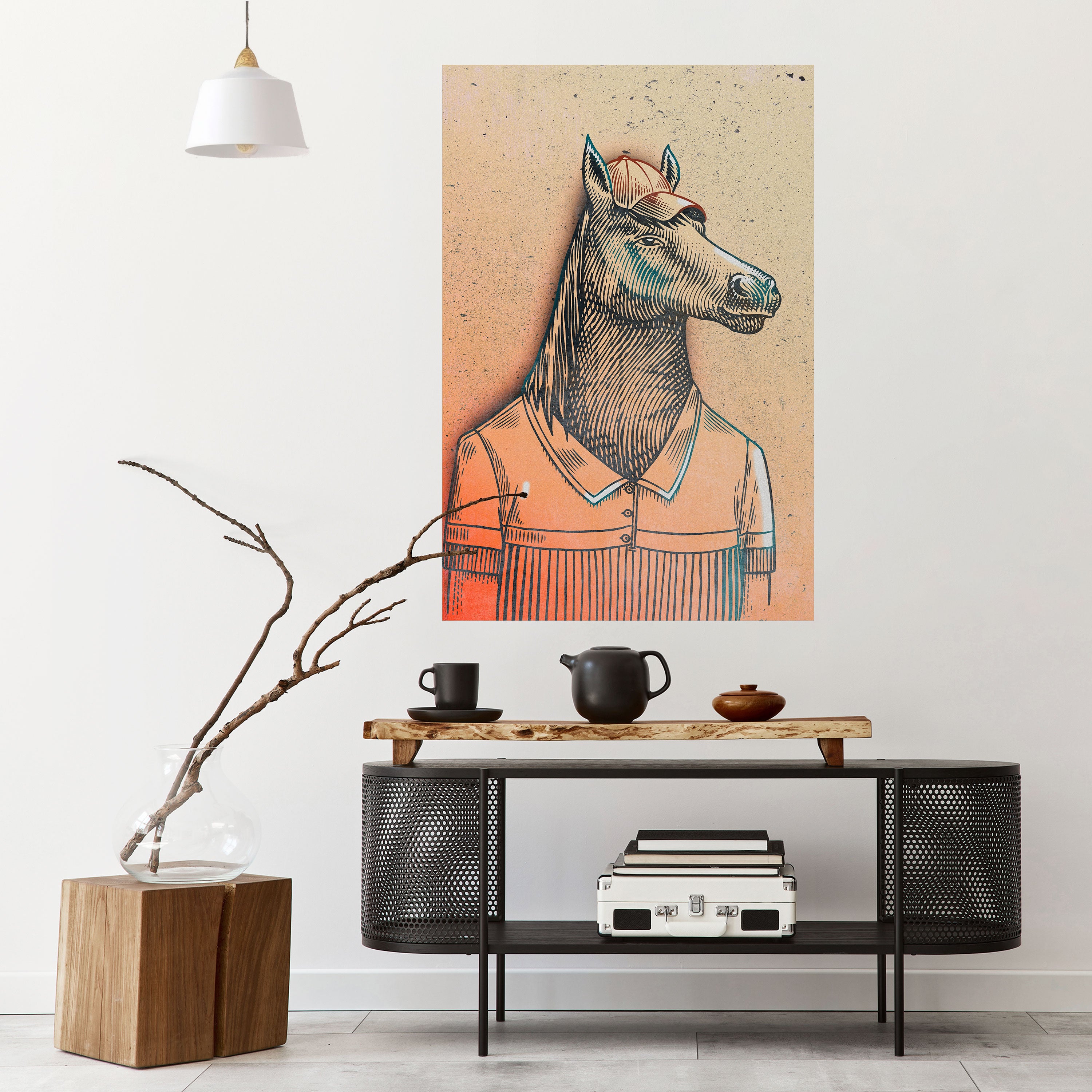 EQUINE SWAGGER Peel and Stick Vertical Poster