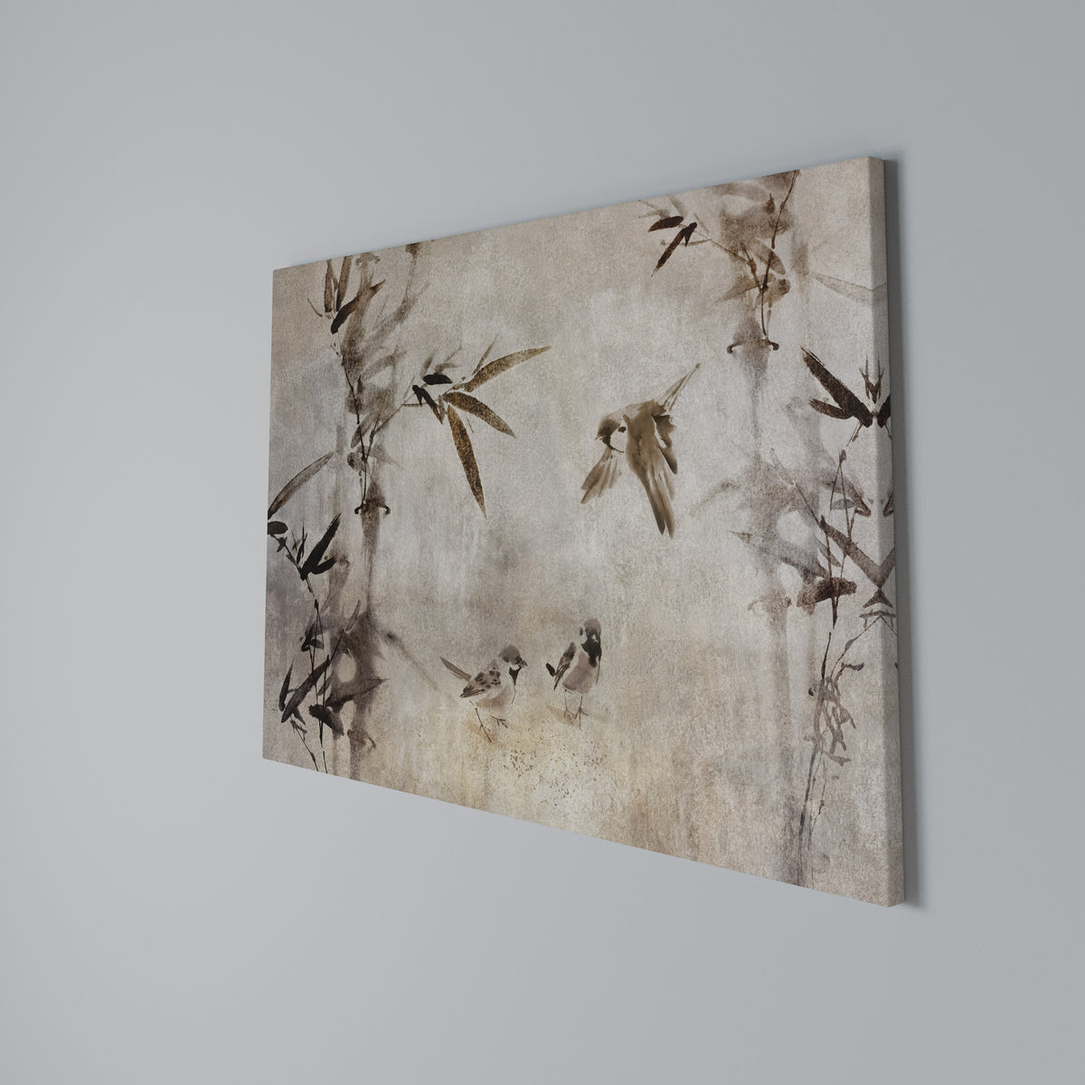 SPARROW BLISS Cuadro en lienzo horizontal