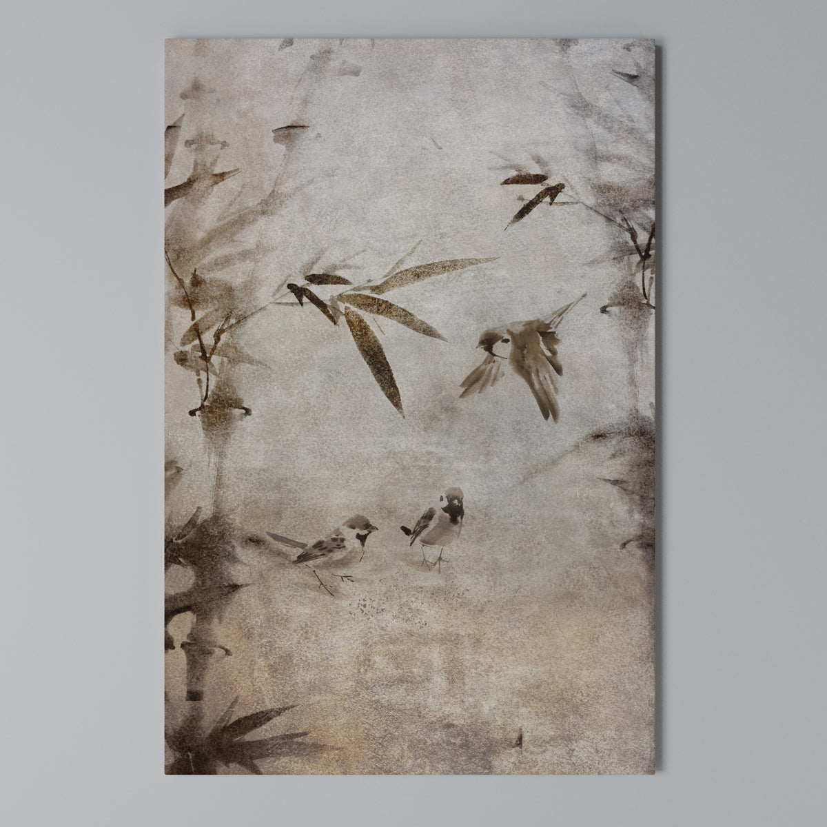SPARROW BLISS Cuadro en lienzo vertical