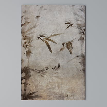 SPARROW BLISS Cuadro en lienzo vertical