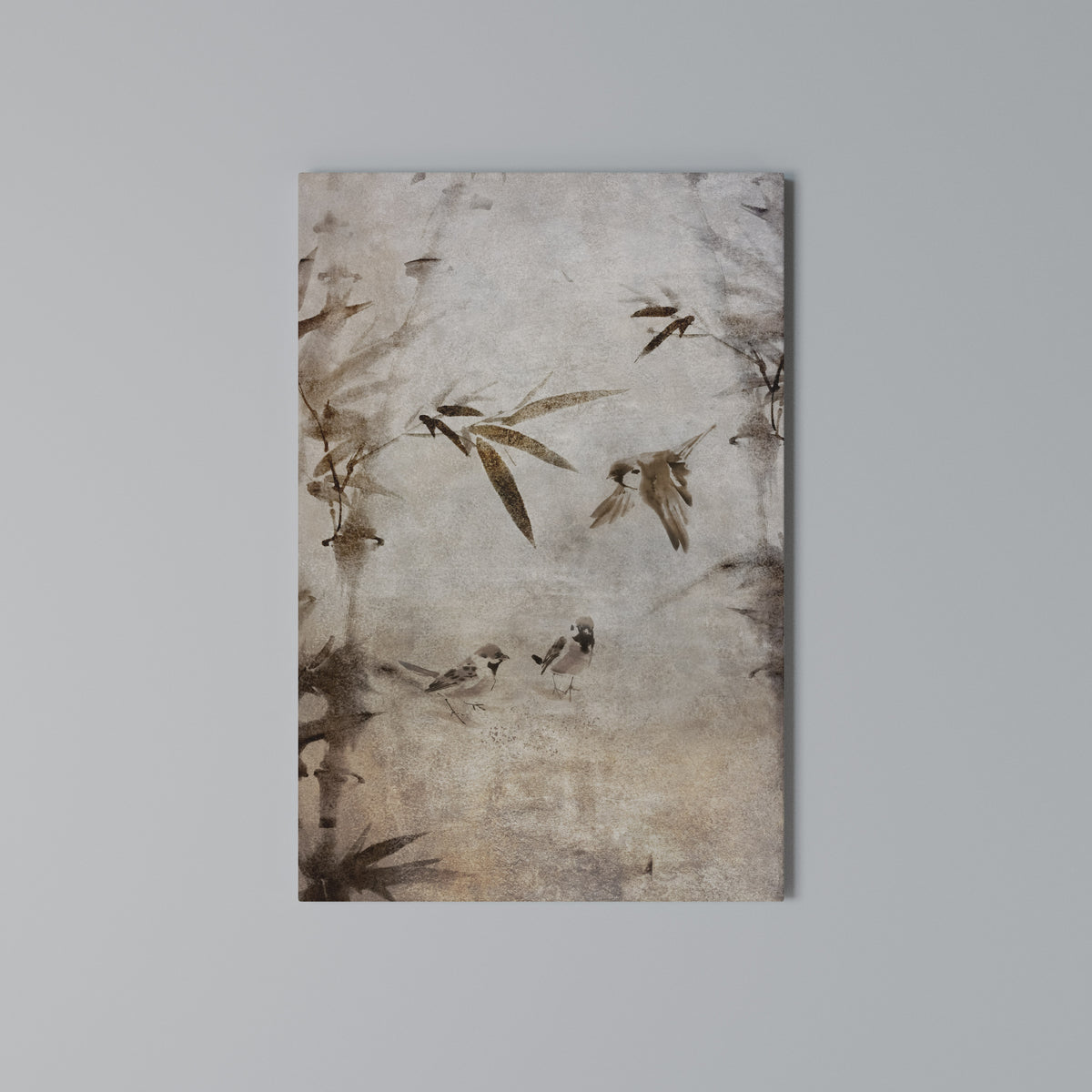 SPARROW BLISS Cuadro en lienzo vertical