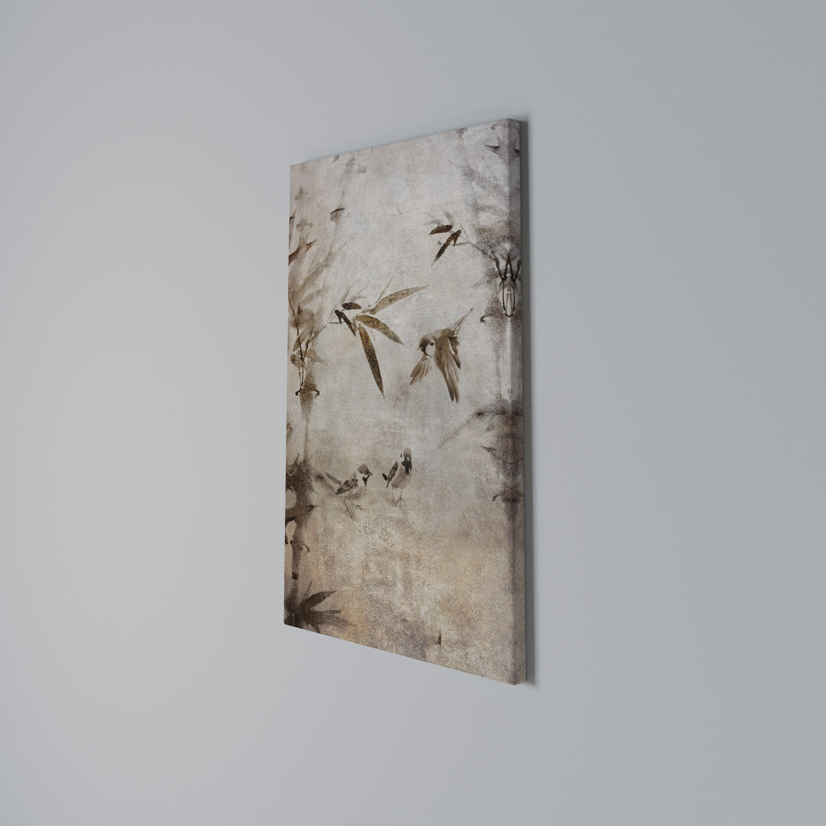 SPARROW BLISS Cuadro en lienzo vertical