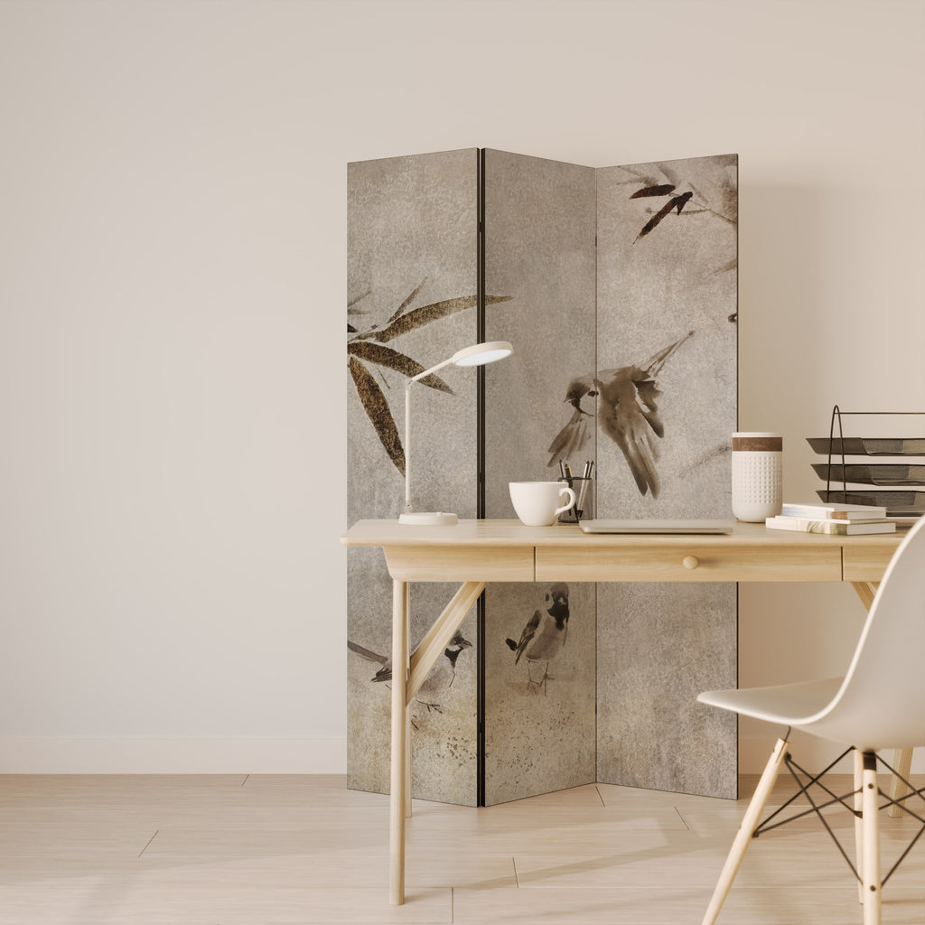 SPARROW BLISS Biombo de 3 paneles