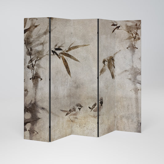 SPARROW BLISS Biombo de 5 paneles