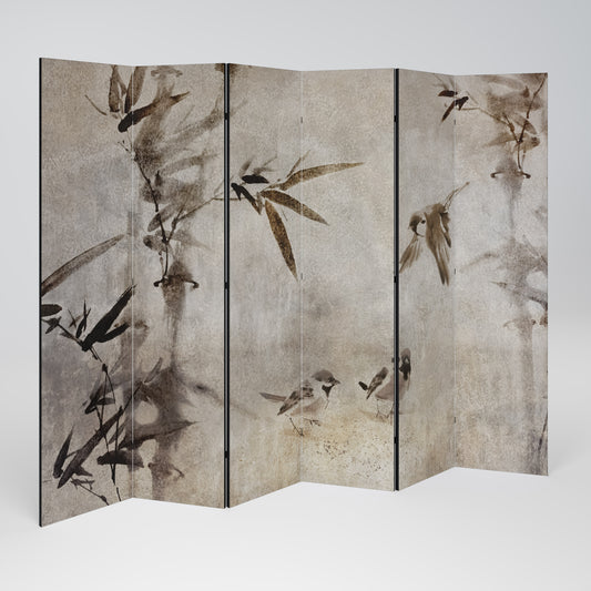 SPARROW BLISS Biombo de 6 paneles