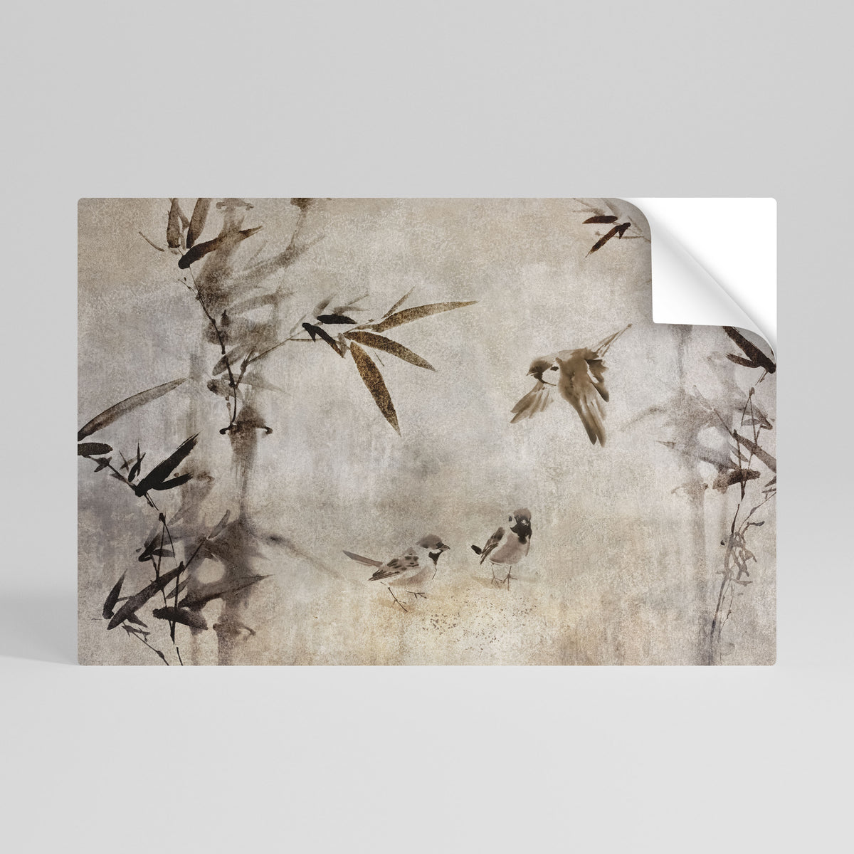 SPARROW BLISS Póster adhesivo horizontal